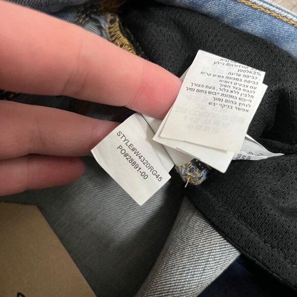 Prana Soma Mid Rise Denim Ankle Skinny Jeans Blue NWT Women’s Size 27 - Picture 10 of 10